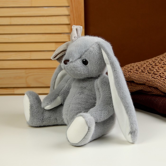 Мягкая игрушка &laquo;Зайка&raquo;, 23 см, цвет серый