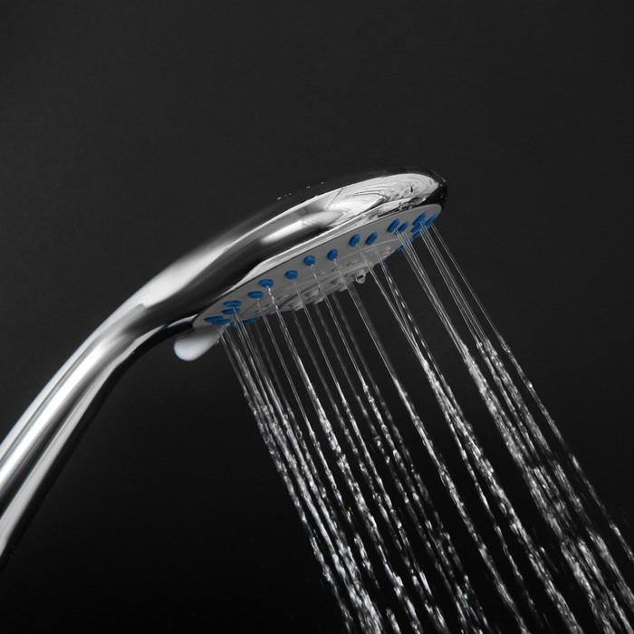 Душевая лейка ZEIN Z0401, 4 режима, средняя, d=95 мм, пластик, цвет хром