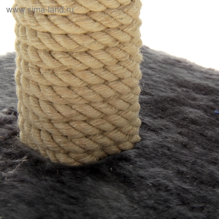 Когтеточка "Пальма", искусственный мех, 31 х 31 х 45 см,  микс цветов