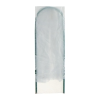 Чехол для укрытия растений, металлический каркас, 100 &times; 65 см, спанбонд с УФ-стабилизатором, плотность 60 г/м&sup2;