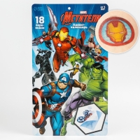 Адвент-календарь &laquo;Мстители&raquo;, с детскими татуировками &mdash; 18 шт., MARVEL