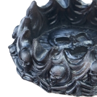 Пепельница "Огонь с черепом" 12 х 5 см