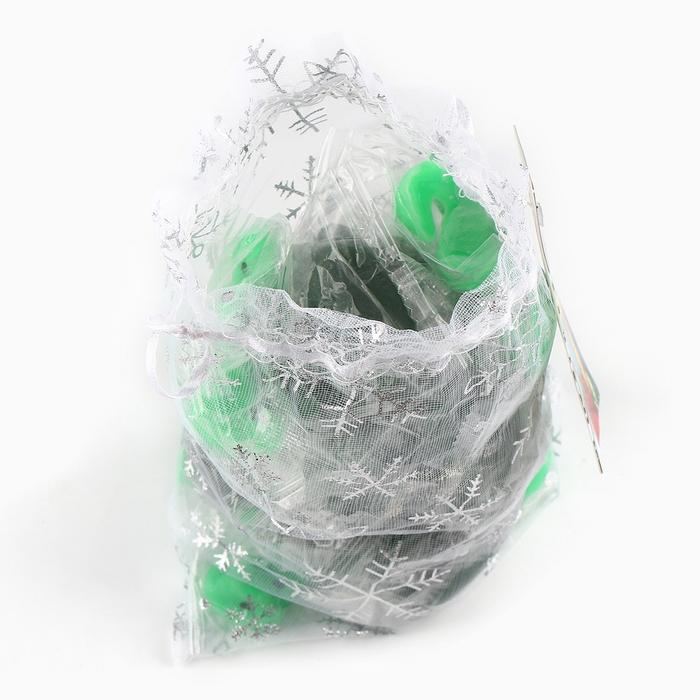 Новый год! Сквиш антистресс мялка &laquo;Змейки&raquo;, в мешочке