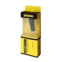 Bluetooth-гарнитура для телефона, W-49, беспроводная, крепление за ухо, черная