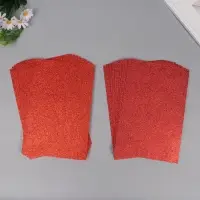 Фоамиран глиттерный Magic 4 Hobby 2 мм  цв. красный МИКС 20х30 см