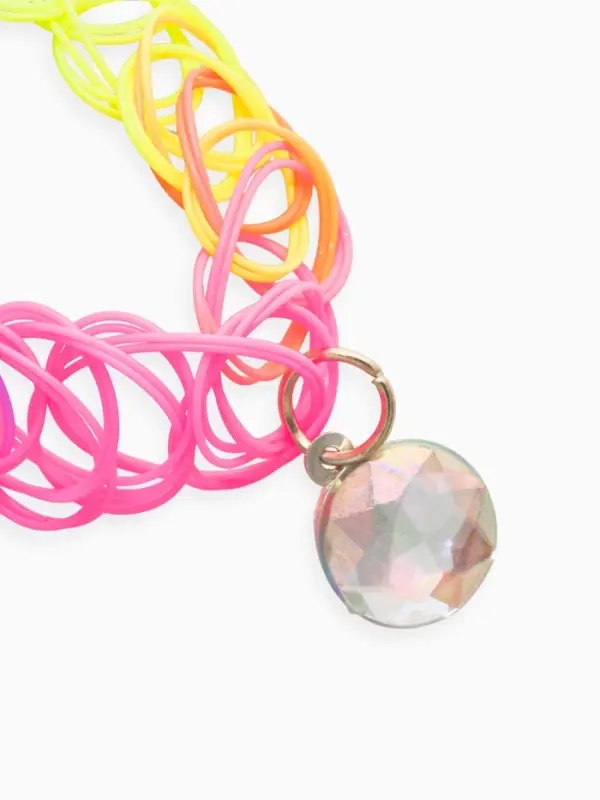 Браслет детский набор 3 шт. "Выбражулька" пончик, единорог, силиконовый, разноцветный