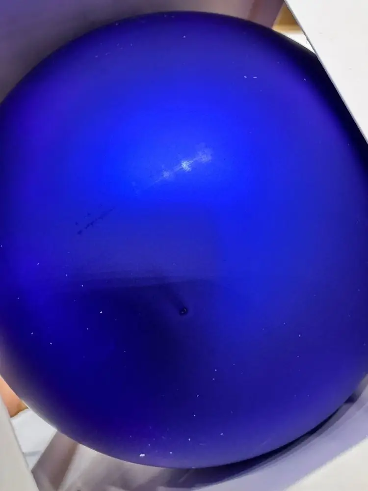 Оформительский шар Finery, 8 см, матовый синий