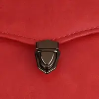 Застёжка для сумки, 3&times;2 см, цвет чёрный никель