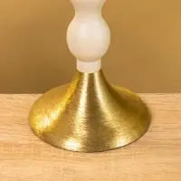 Подсвечник на 1 свечу "Фисташковый" 10,5х10,5х34,5 см