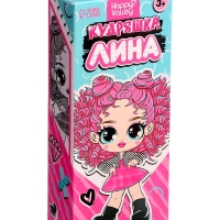 Кукла &laquo;Кудряшка Лина&raquo;, розовый
