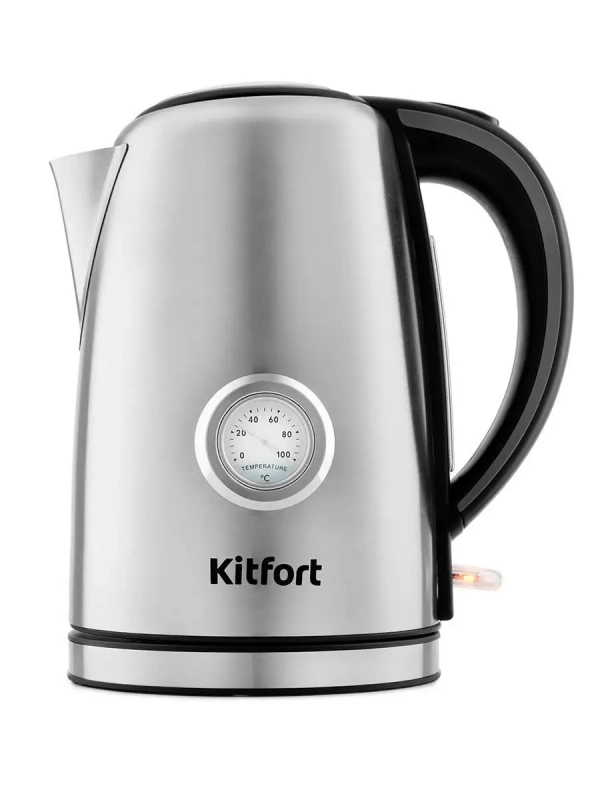 Чайник электрический металлический КТ-676 - 1.7 л