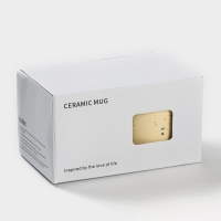 Кружка керамическая &laquo;Бублик&raquo;, 300 мл, цвет жёлтый