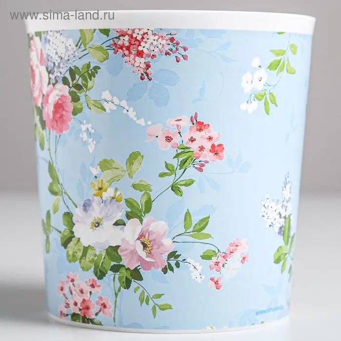 Кашпо &laquo;Композиция с сиренью&raquo;, 1,6 л, 14 х 14 см