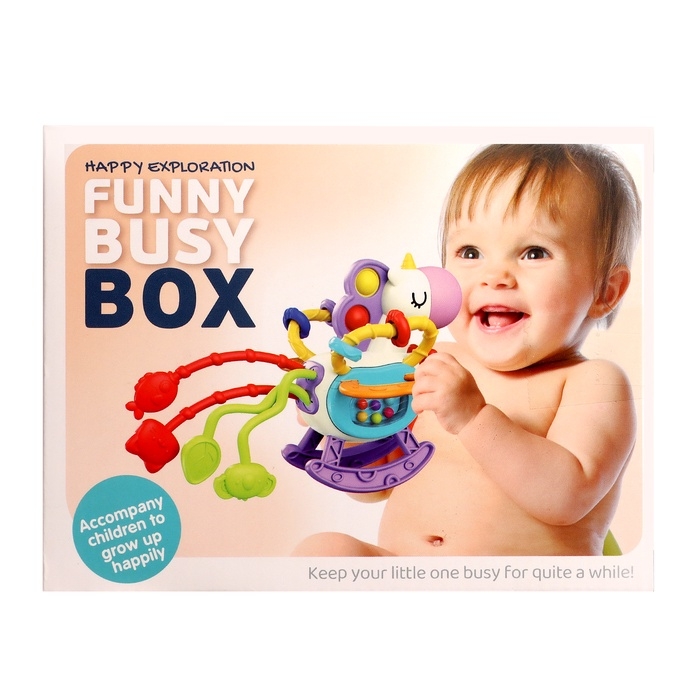 Развивающая игрушка &laquo;Единорожка&raquo;, с тянучками