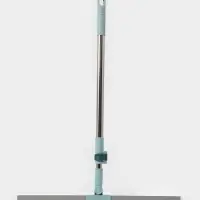 Водосгон для пола, силиконовый, поворотный сгон, 49 см, черенок нержавеющая сталь 58-97 см