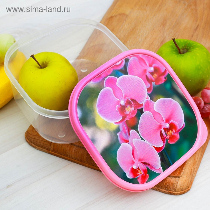 Ланч-бокс &laquo;Орхидеи&raquo;, 700 мл