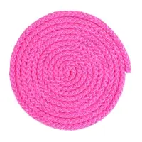 Скакалка для художественной гимнастики 3м, розовый-неон