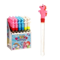 Мыльные пузыри &laquo;Единорог&raquo;, макси, 33 см, МИКС, 68 мл