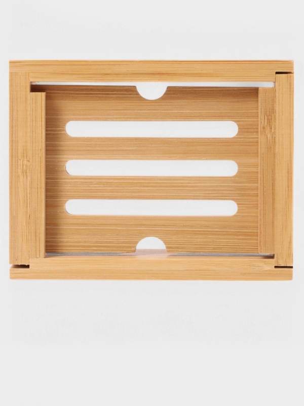 Набор аксессуаров для ванной BAMBOO, бамбук (дозатор. стакан, мыльница)