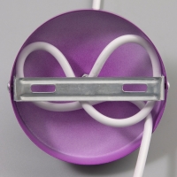 Светильник Edward 1х40Вт Е27 пр-1м темно-фиолетовый 38х38х25см