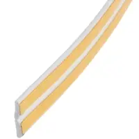 Уплотнитель резиновый ТУНДРА, профиль I, размер 9х2 мм, белый, в упаковке 10 м