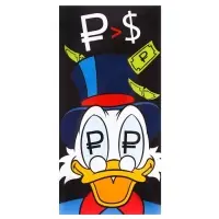 Конверт для денег, 16.5 х 8 см &laquo;Донольд Дак&raquo;, Микки Маус