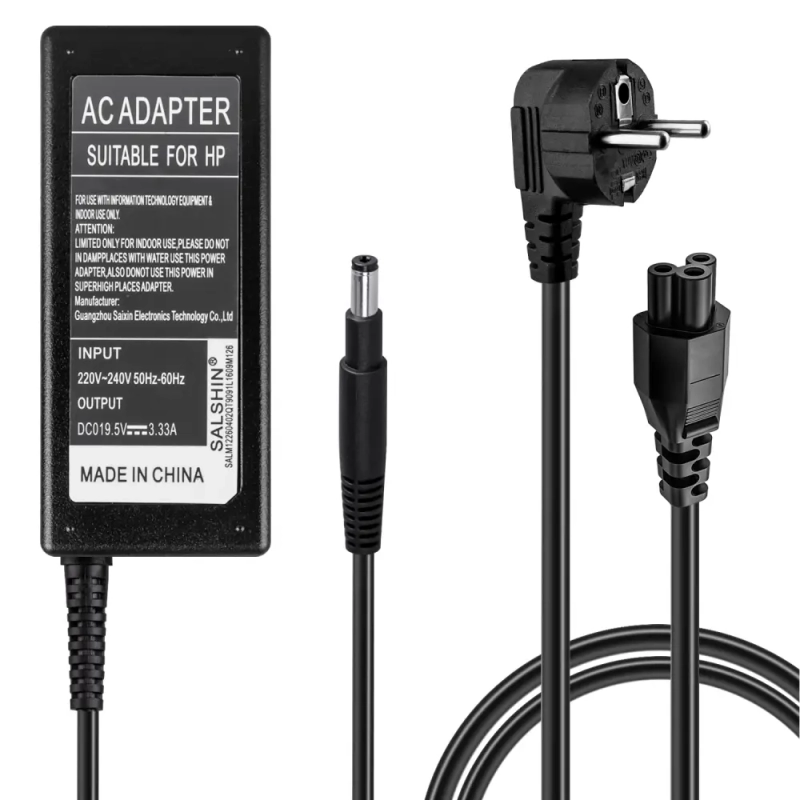 Блок питания HP 19V 3.33A 4.8*1.7 LONG NEW