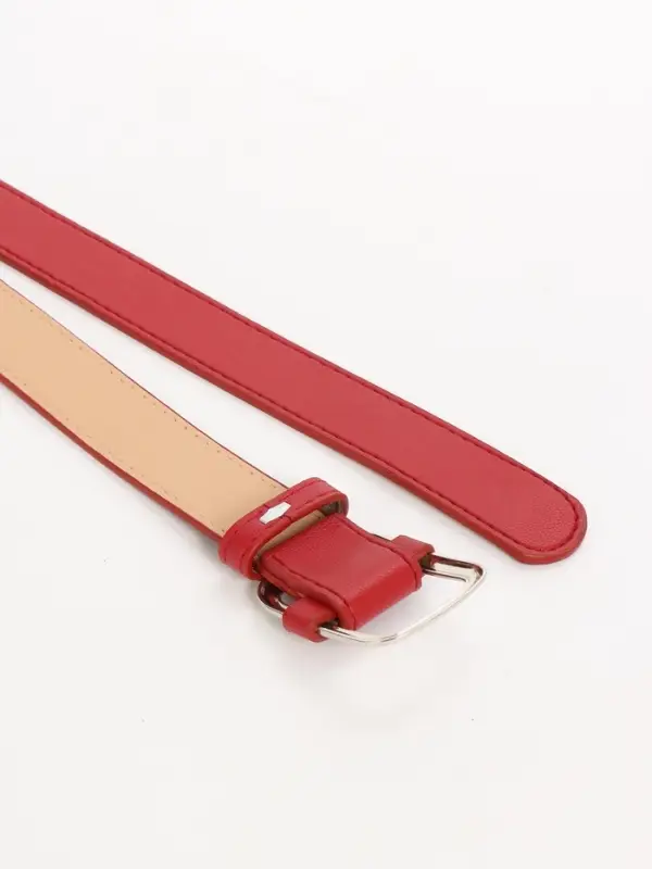 Ремень жен 05-01-02-07, Март2504, 2,7*0,3*110 см, без винта, пряж металл, затяжка,