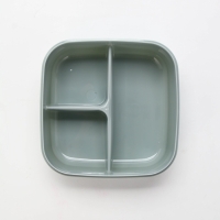 Ланч - бокс с секциями и ложкой &laquo;Коты&raquo;, 17,8 х 17,8 х 7 см