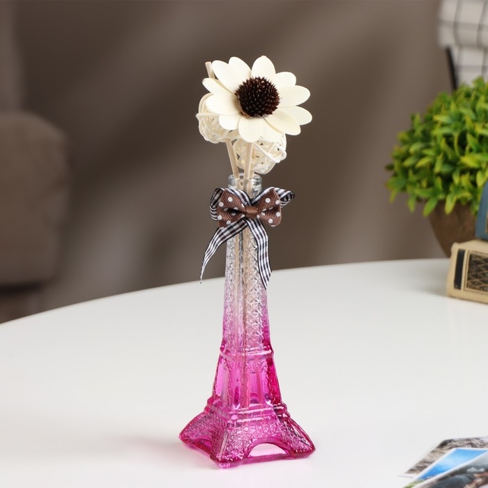 Набор подарочный "Париж" (диффузор и свечи) роза, "Богатство Аромата"