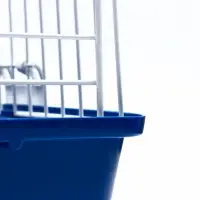 Клетка усиленная для кроликов, 60 х 36 х 32 см, синяя