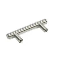 Ручка рейлинг ТУНДРА, нерж. сталь, d=12 мм, м/о 64 мм, цвет никель, фасовка 50