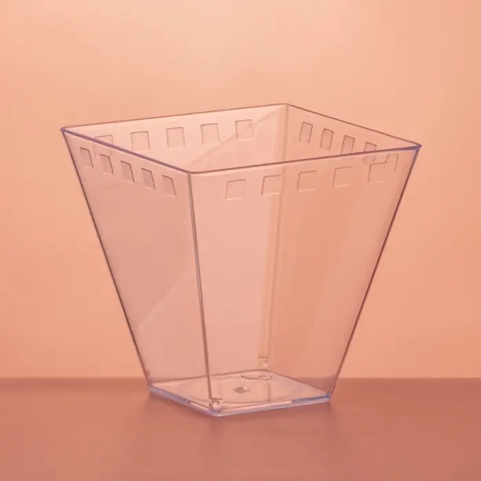 Форма пластиковая одноразовая для фуршета &laquo;Брюссель&raquo;, 150 мл, прозрачая