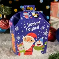 Коробка подарочная складная &laquo;Первый Снег&raquo; 16&times;9&times;18 см