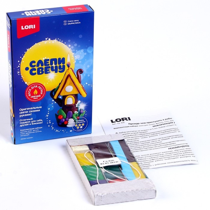 Слепи свечу &laquo;Домик гномика&raquo;