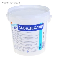Средство для дехлорирования воды "Аквадехлор", ведро, 1 кг