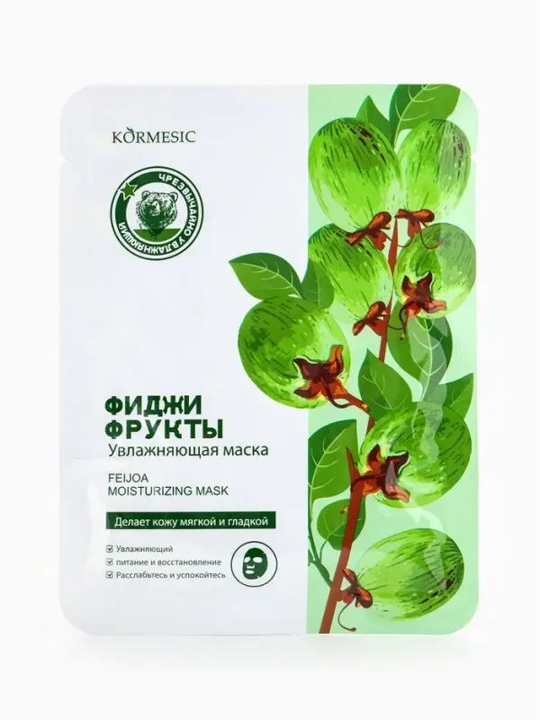 Успокаивающая маска для лица KORMESIC, Фиджи, 25 мл
