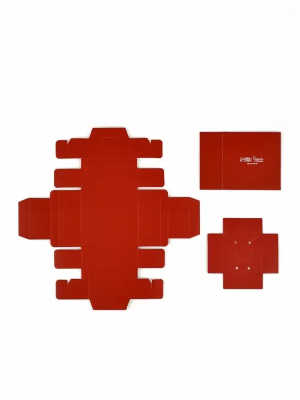 Коробка под бижутерию &laquo;Красная&raquo;, 7.5 х 7.5 х 3 см