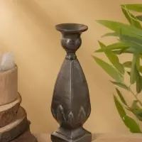 Подсвечник "Ретро серия Севилья" алюминий 5,5х5,5х20,5 см