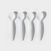 Органайзер для специй вращающийся, 4 ячейки, 2-х ярусный, 23&times;13,5 см, цвет белый