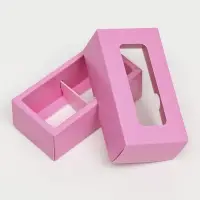 Коробка для 2 конфеты, 10.5&times;5.5&times;3.5 см