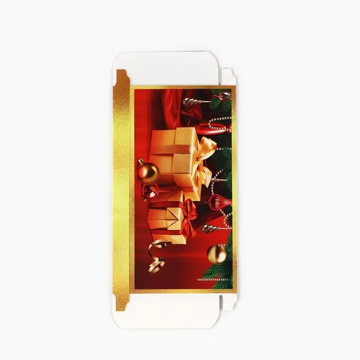 Коробка для шоколада &laquo;Новогодние желания&raquo;, 17 х 8.5 х 1.5 см