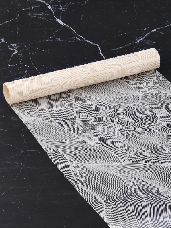 Дорожка на стол Доляна &laquo;Матера&raquo;, 150&times;38 см, белая