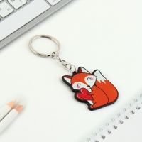 Брелок для ключей акриловый &laquo;Лиса&raquo;, 3,5 х 10 см