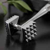 Молоток для мяса Доляна &laquo;Хром&raquo;, 272 гр, цвет чёрный