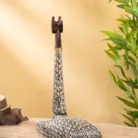 Сувенир "Жираф" дерево 25х13х40 см, бежево-коричневый