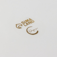 Блюдо керамическое для подачи &laquo;Артишоки&raquo;, белая, 20 х 17 см, цвет белый