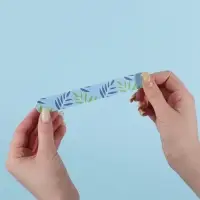 Пилка для ногтей, прямая, 180/180 грит, 15 см, фасовка 20 шт., МИКС