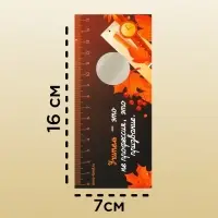 Закладка-лупа &laquo;Учителю: Спасибо за знания&raquo; 3-кратное увеличение