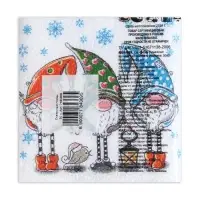 Салфетки новогодние бумажные Гармония цвета &laquo;Сказочные гномы&raquo;, 24х24 см, 50 шт